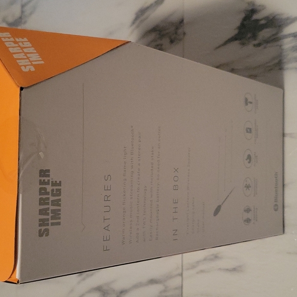 Wireless Bluetooth firelight lantern - Picture 3 of 3